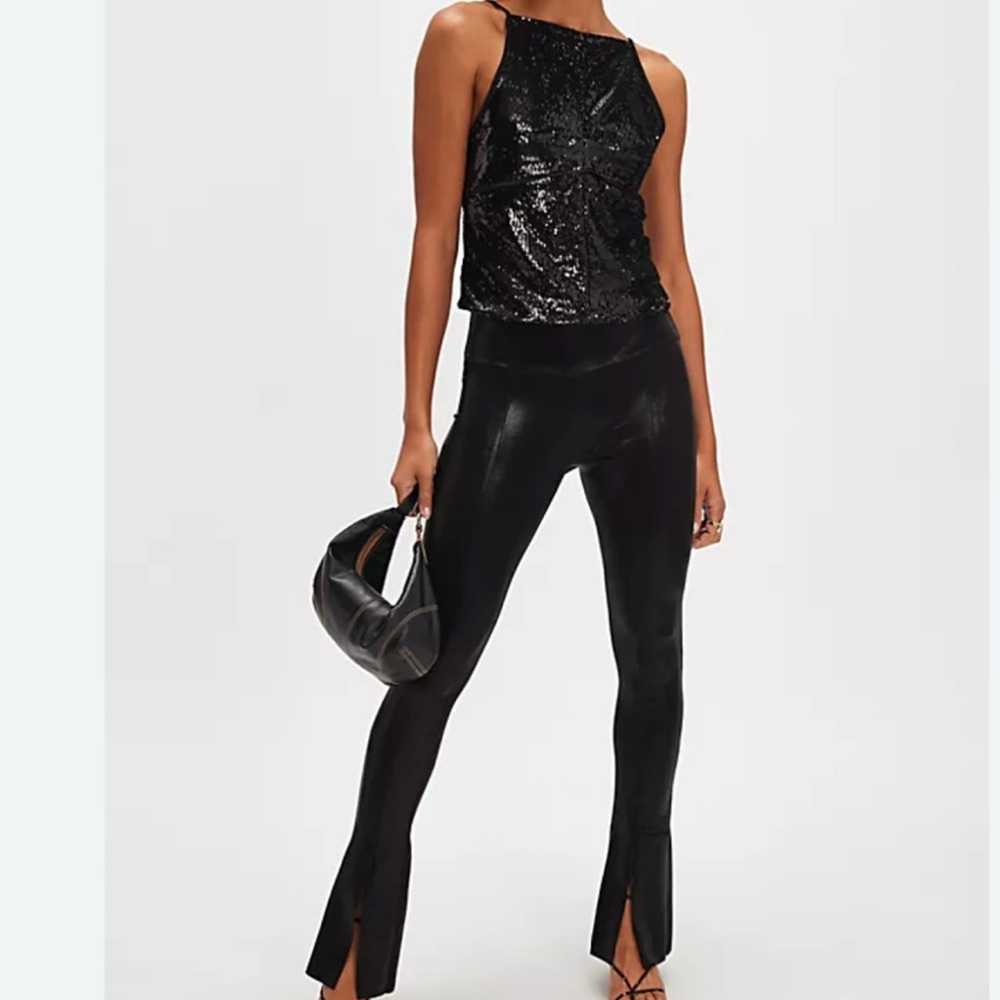 Norma Kamali Black Leggings